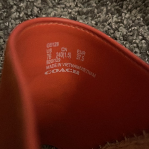 COACH SUEDE SHOES 💕SALE - Picture 8 of 8